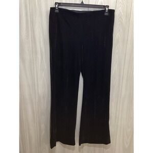 CHAPS Women's (Size 12) Pull On Lounge Work Pants Polyester Stretch (25B)